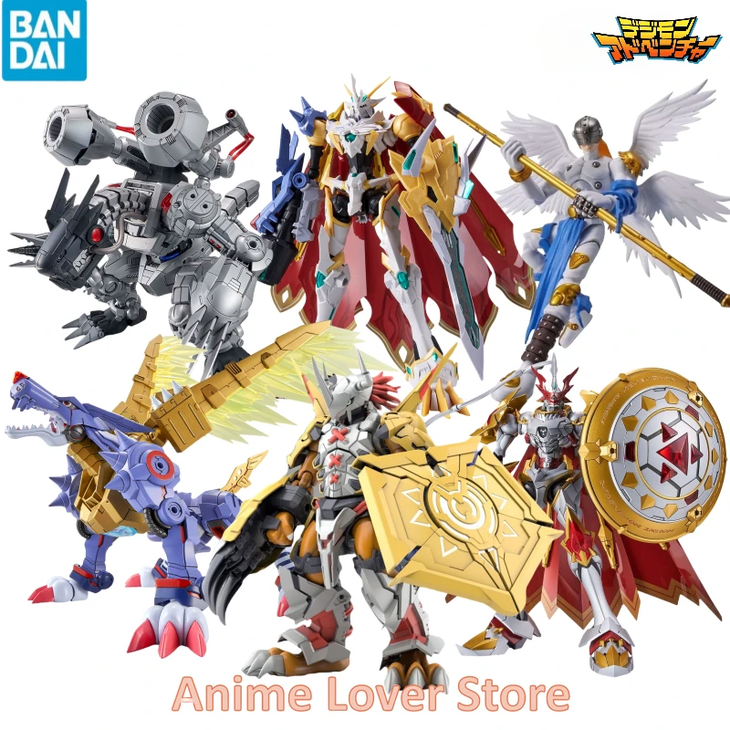 

Фигурка Bandai, фигурка Rise FRS Digimon, приключения, война греймон, металлические фигурки Garurumon, Сборная модель, игрушки для детей, подарок