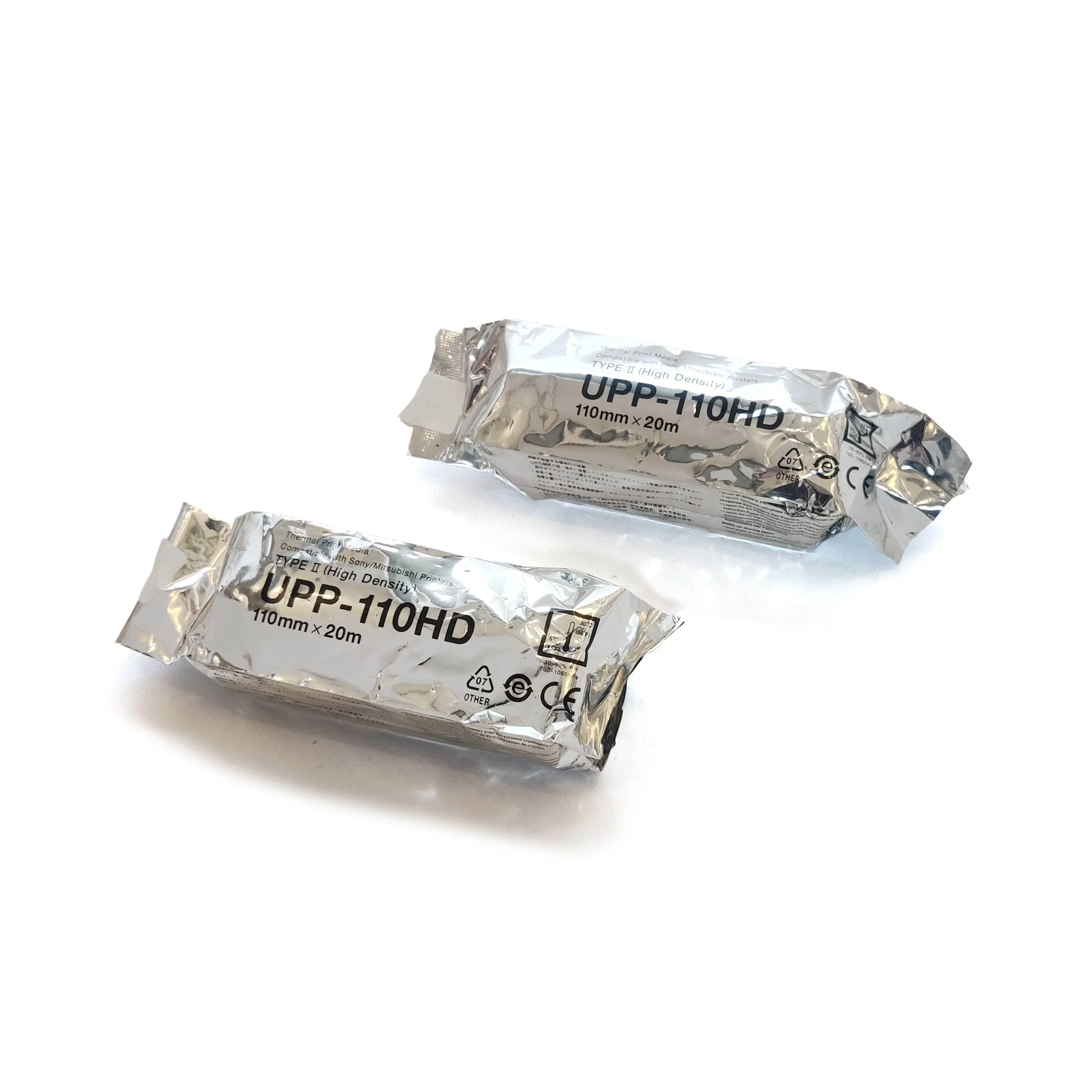 UP-860 UP-890 UP-895MD 고밀도 감열지, UPP-110HD 초음파 인쇄지 호환, 10 롤