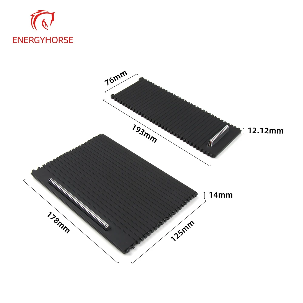 Interior Car Center Console Drink Cup Water Holder Roller Shutter Blind Cover Plate For Skoda Superb 2009- 3T08625319B9