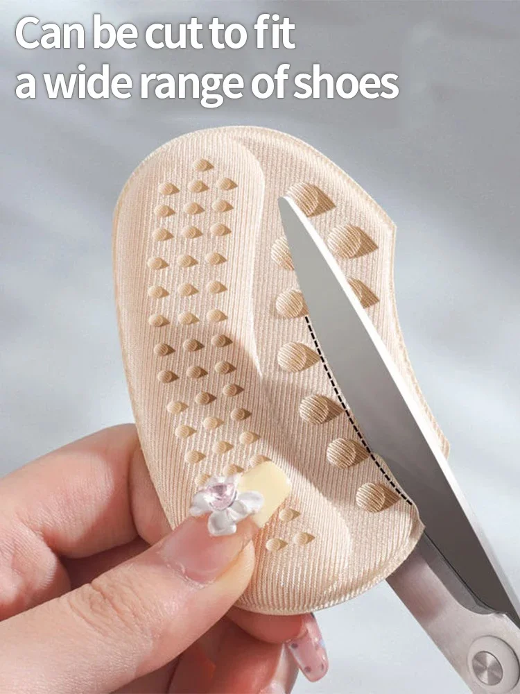 4pcs Shoe Pads for High Heels Pain Relief Anti-wear Cushion Heel Protectors Shoes Sticker Foot Care Liner Grip Insole Insert Pad