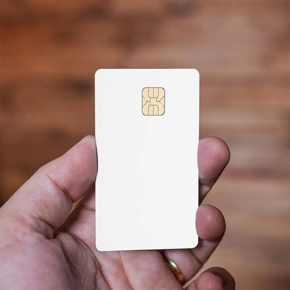 20 Pcs Access Control System Ic Card Blanks Cards Chip Contact Credit for Lock Pvc with