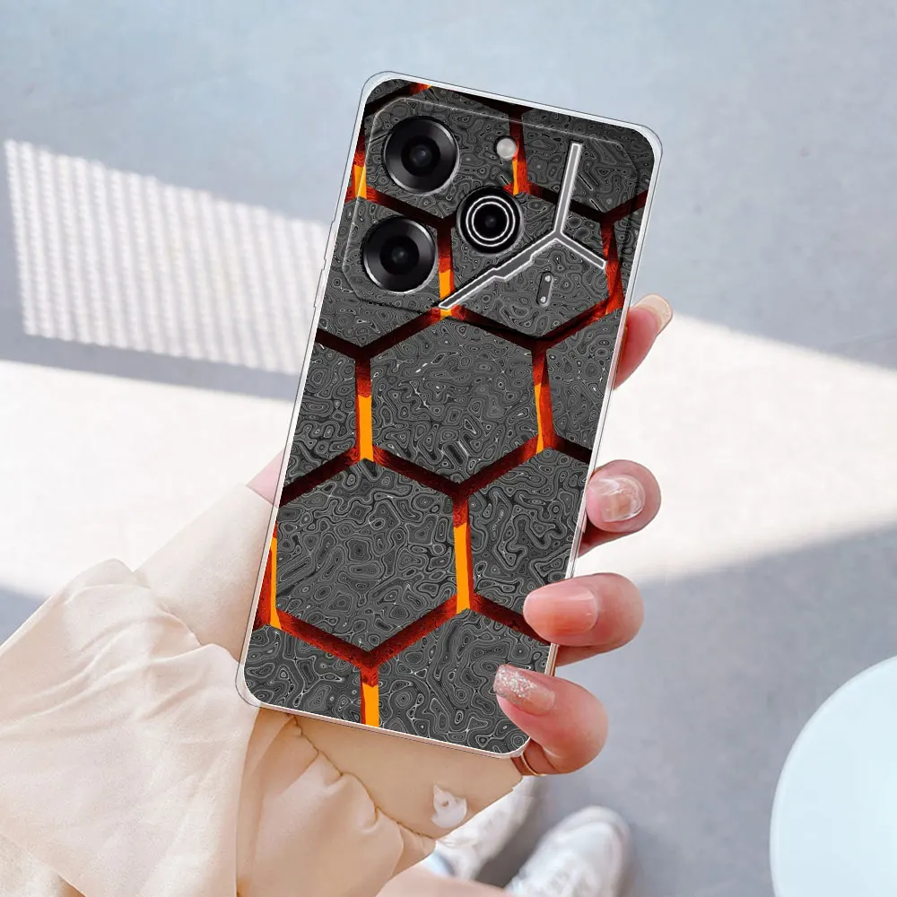 Clear Soft Silicone Phone Case - Transparent Protective Cover