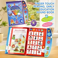 Livre électronique pour enfants, Machine de lecture sonore éducative anglaise, livres électroniques intelligents, histoire pour enfants étudiants, cadeaux pour enfants 3
