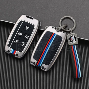 Custodia per chiave a distanza per auto in lega per Land Rover Range Rover Sport Evoque Freelander Velar Discovery 4 Jaguar XE XJ XF Guitar