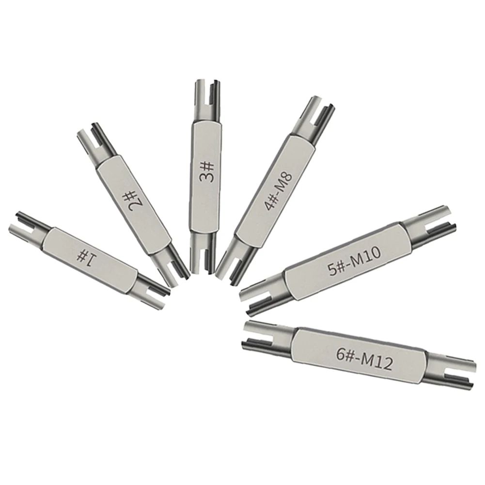 

6 шт., шестигранный винт, розетка, шестигранная, двойная головка, сломанный кран, сломанная головка, экстрактор поврежденных винтов, запчасти для электроинструмента