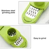 1/2PCS Garlic Crusher Press Multi-Functional Manual Ginger Garlic Grinding Grater Cutter Garlic Peeler Kitchen Tools 5