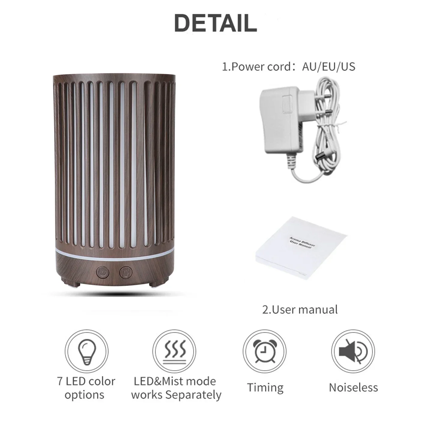 Smart TUYA APP Control 400ml Aroma Essential Oil Diffuser Humidifier Aromatherapy Machine Air Fresher_voghion.com