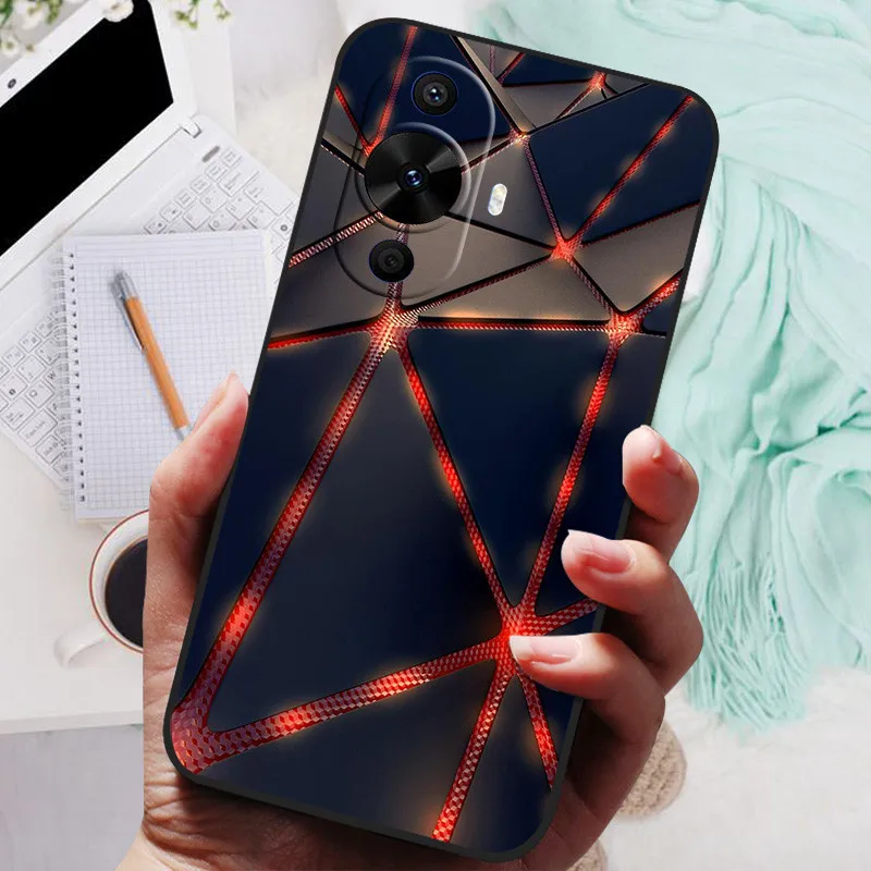 Lion Wolf Black Silicone Soft Protective Phone Case Cover