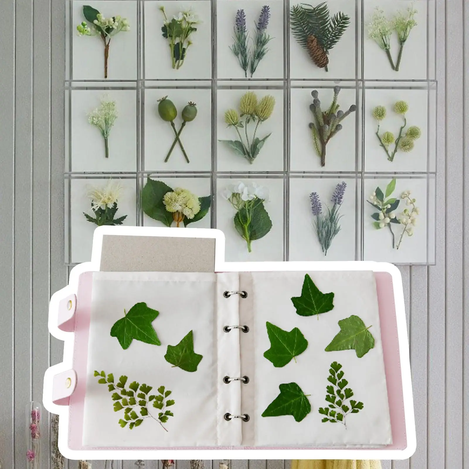

Flower Pressing Book Pressing Kit for Jewelry Making Decoration Cardmaking