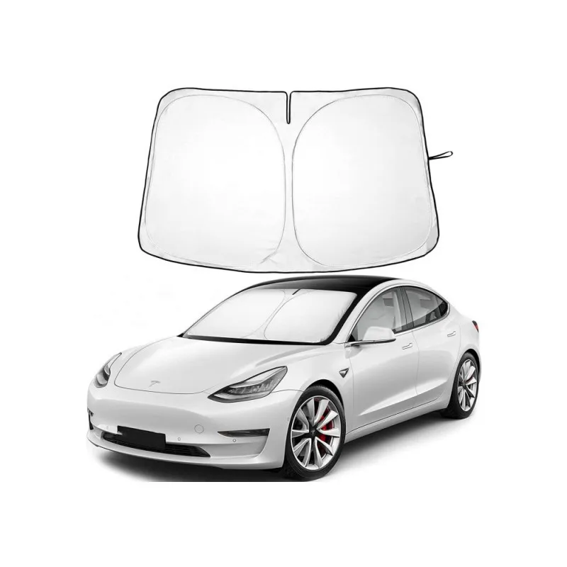 Parasole Auto Parabrezza Anteriore Parasole Pieghevoli Per Tesla Model 3 / Y Auto Parasole Tesla Model Y 2023 Accessori