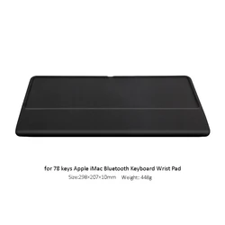 Ergonomic Wrist Rest Stand (Black for 78 keys)