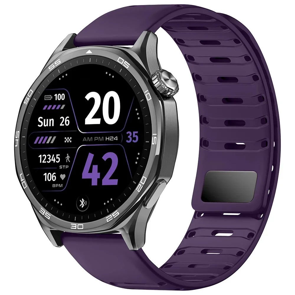 Magnetic Silicone Band, 22mm - Universal Fit