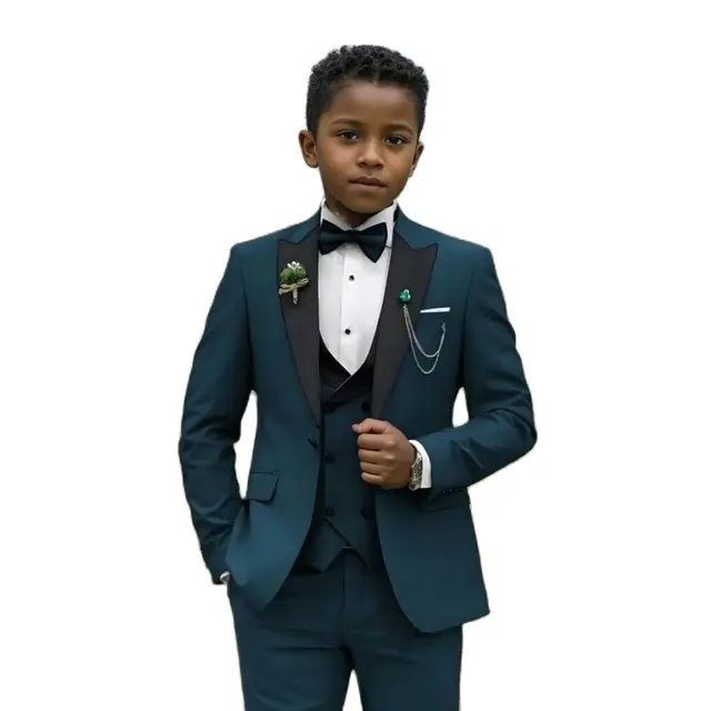 Abito Elegante Bambino Smoking Per Neonato Abito Battesimo