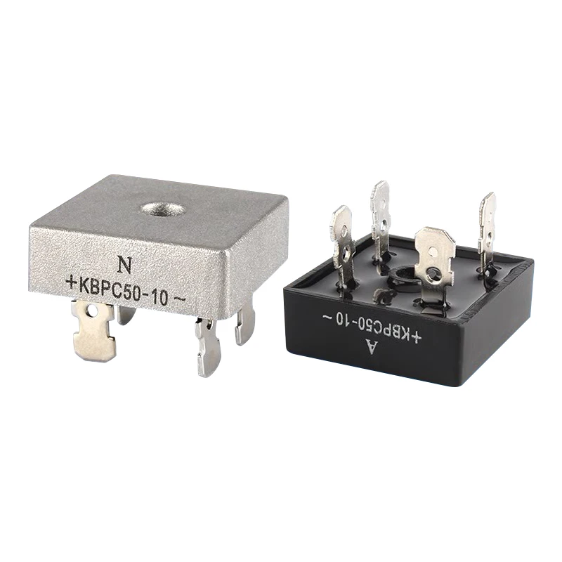 

KBPC1510 KBPC2510 KBPC3510 KBPC5010 5A~50A Single Phase Bridge Rectifier Rectifier Module 220V High Power