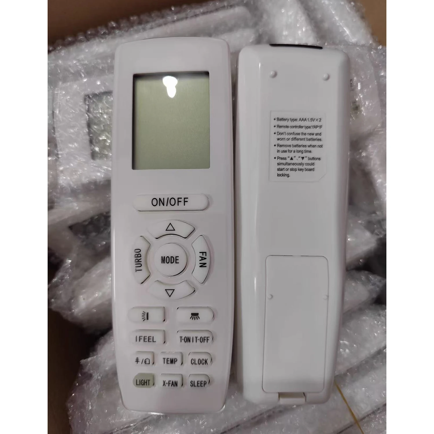 Télécommande De Rechange Gree YAP1F - Compatible YB1F2 YB1FA YV1L1, Climatiseur, Matériau ABS Durable
