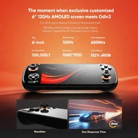 Console de jeu portable AYN ODIN 3, Qualcomm Q8, écran AMOLED 6 pouces 120 Hz, sortie DP 4K, Android, batterie 8000 mAh, charge 60 W, nouveau ODIN3 2