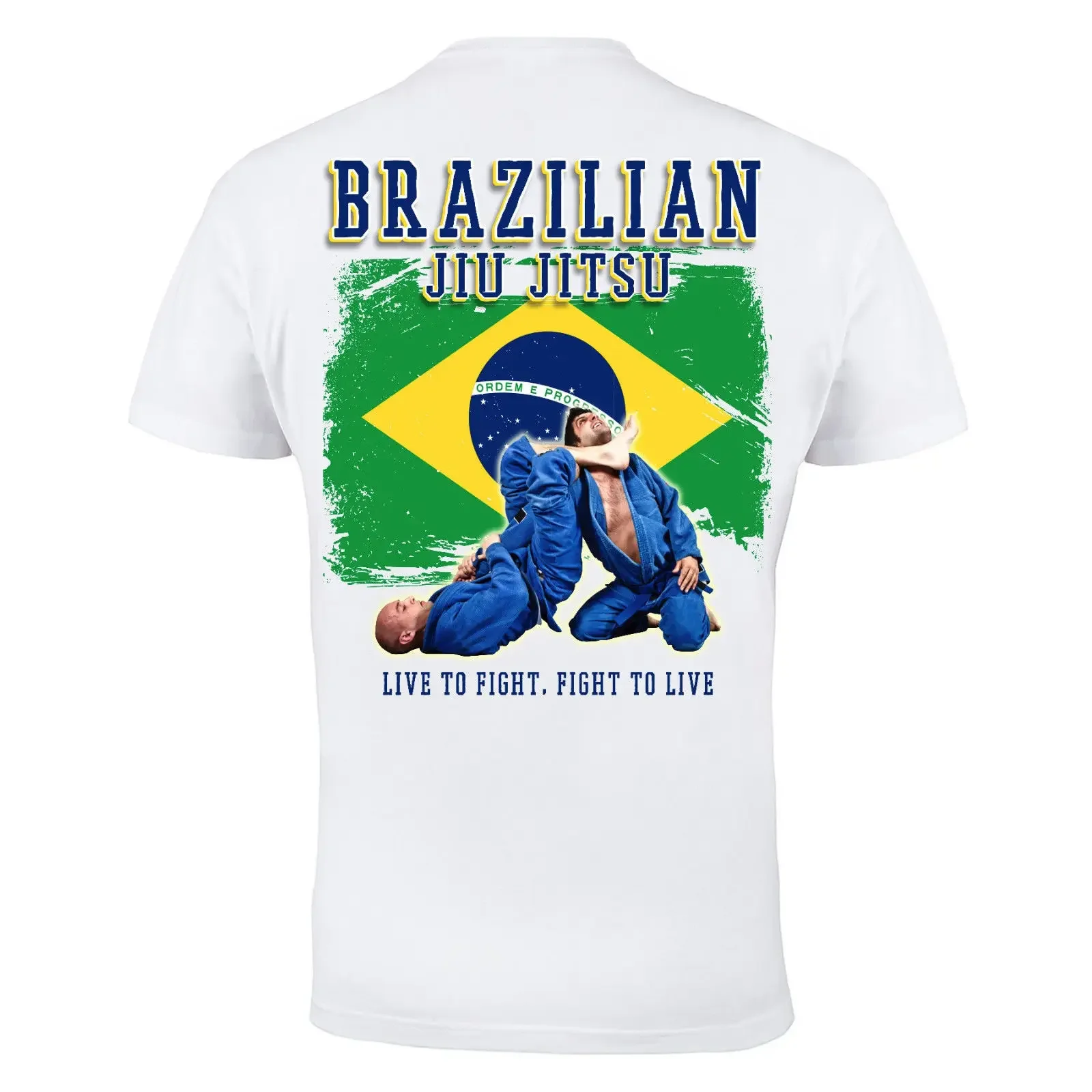 

Brazilian Jiu Jitsu BJJ Gym MMA Martial Arts T-Shirt 100% Cotton O-Neck Summer Short Sleeve Casual Mens T-shirt Size S-3XL