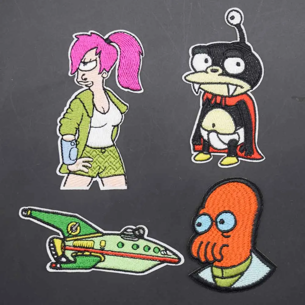  Futurama Backpack Patches for Girls - BURIUS Planet