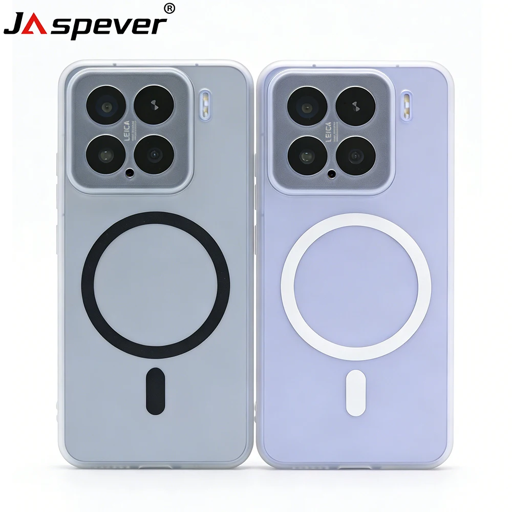Luxury Magnetic Ultra-Thin Matte Translucent Silicone Case