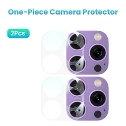 Premium Camera Lens Protector with Full Glass Coverage - iPhone 17 Pro Max (2PCS One - piece)