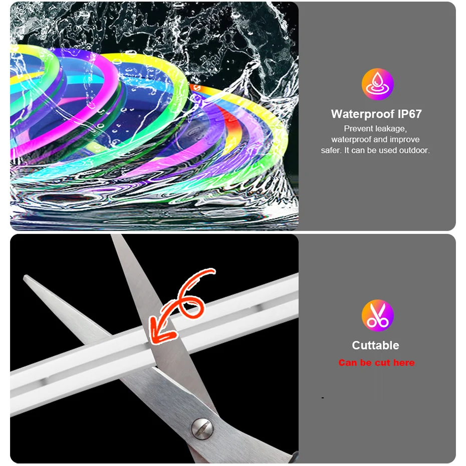 Рисунок 2 - Светодиодная неоновая лента Tuya с Wi-Fi