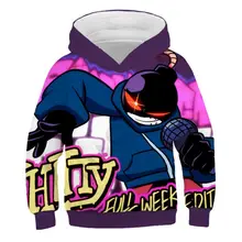 Pull à manches longues pour enfants, nouveau sweat shirt à capuche 3D tendance pour garçons et filles, printemps et automne