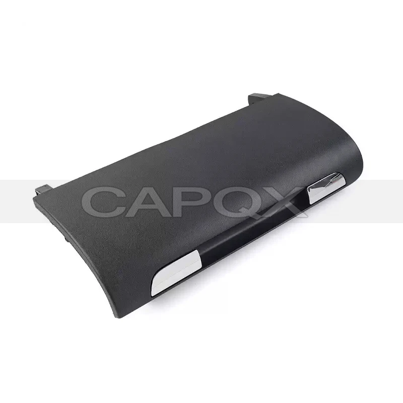 CAPQX 블랙 스토리지 박스 커버 아우디 A3 S3 8P 2004-2012 글러브 컴파트먼트 도어 커버 글러브 박스 커버
