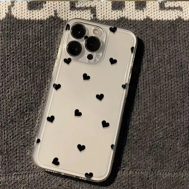 Elegant Transparent Shockproof Bumper Case - Clear Luxury Cover