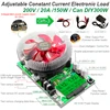 200V 150W Adjustable Constant Current Electronic Load Battery USB Tester DC 12V 24V Lead-acid lithium Discharge Capacity Meter 2