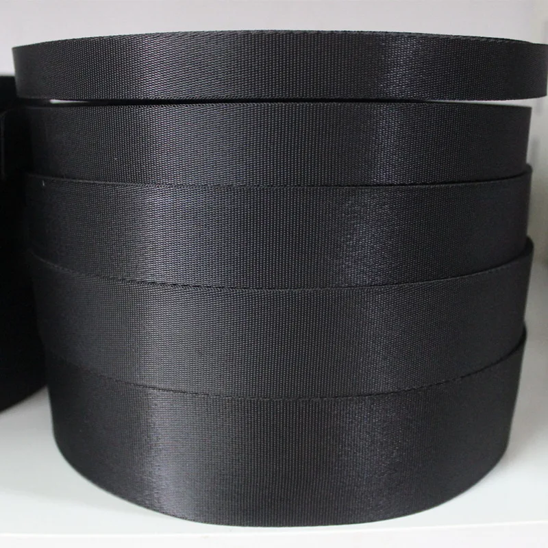 5Meters 10-100mm Black Nylon Webbing Bag Strap Backpack Pet Collar Belt Tape DIY Garment Ribbon Sewing Accessories webbing ribbon nylon webbing nylon webbing tape