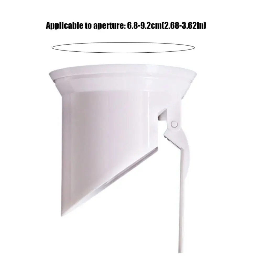 Prevent Sewage Overflow Smelly Bathroom Drains Deodorization Detachable Sealing Ring Protection Drain Plastic White 6