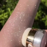 Fairy Powder Highlighter Patting Powder Moonlight White Body Shimmering Contour Blush Brightening Glitter Loose Powder Makeup 2