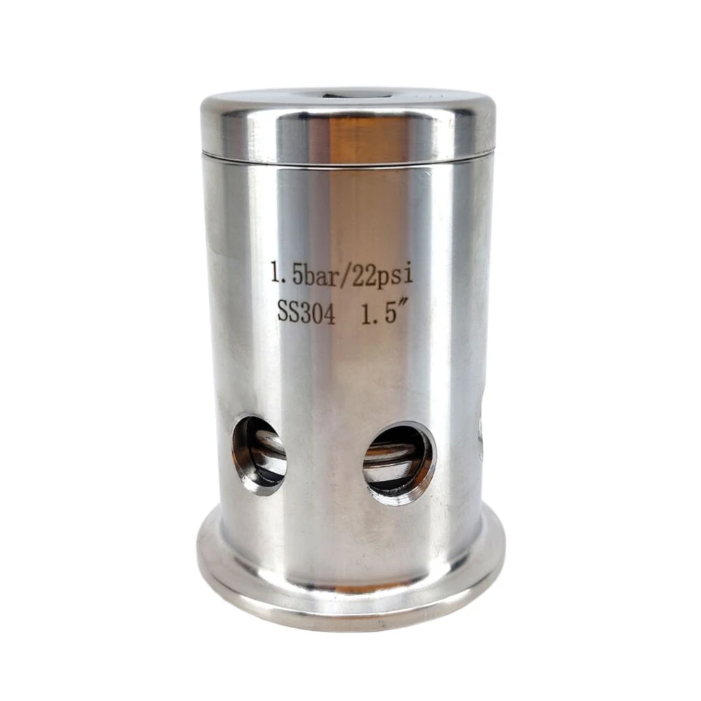 Kegland 1.5 INCH TRI CLOVER PRESSURE VACUUM RELIEF VALVE HOME BREWBeer