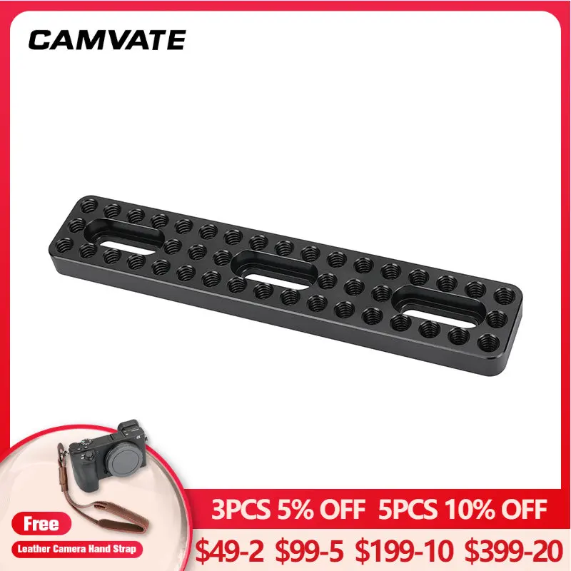 Long Camera Cheese Plate Camera Extension Plate Camvate Cheese