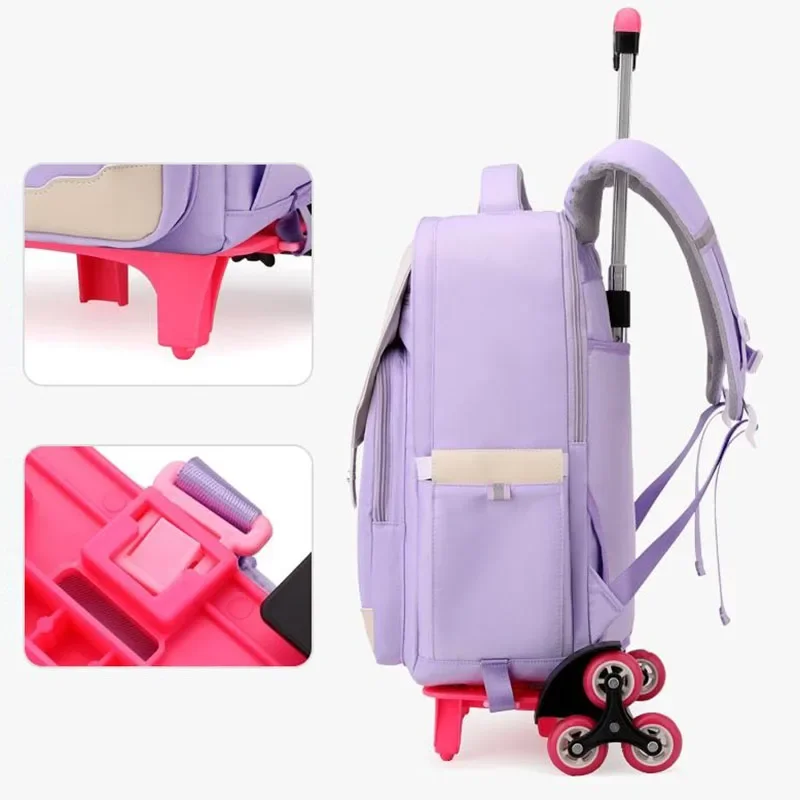 New Trolley School Bags for Girls Mochilas Escolares Infantil Back To School Backpack Women Mochilas Juveniles Adolescentes