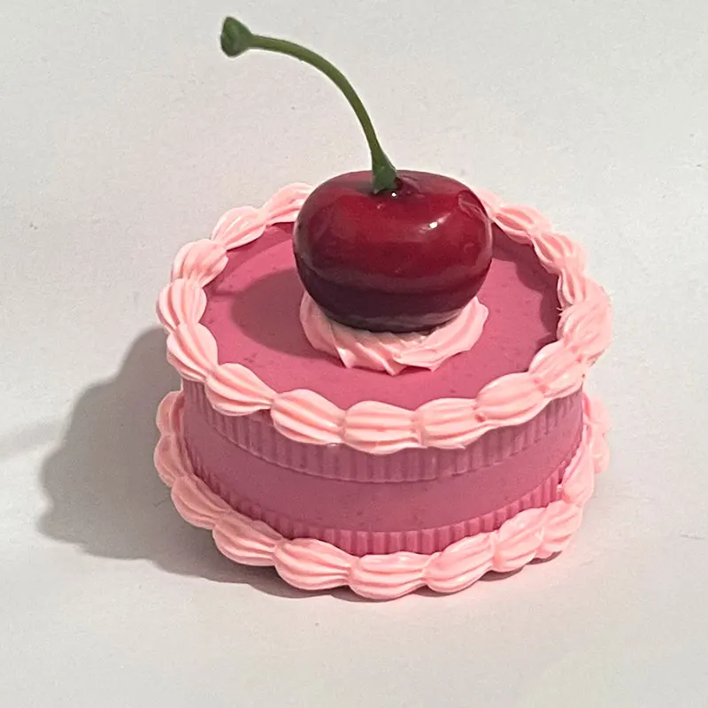 55MM Spice Grinder 2-Layers Biodegradable Cigarette Spice Mill Simulation Cake Series Smoke Grinder Crusher 4