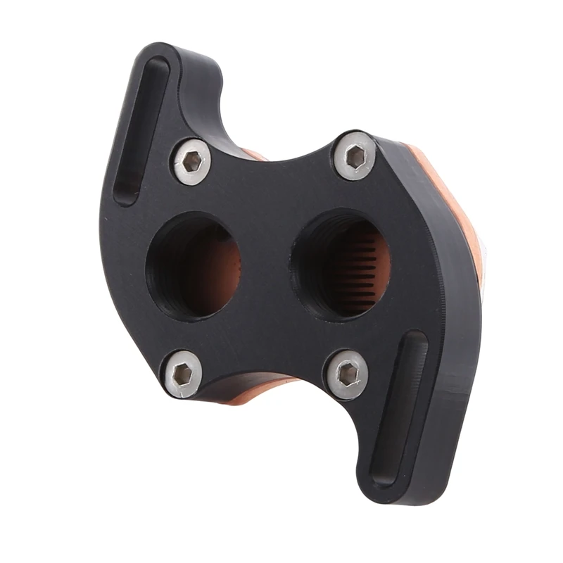 S-Shaped CPU Water Cooling Block Cooler South Bridge Northbridge Block For Computer CPU Easy Install Easy To Use