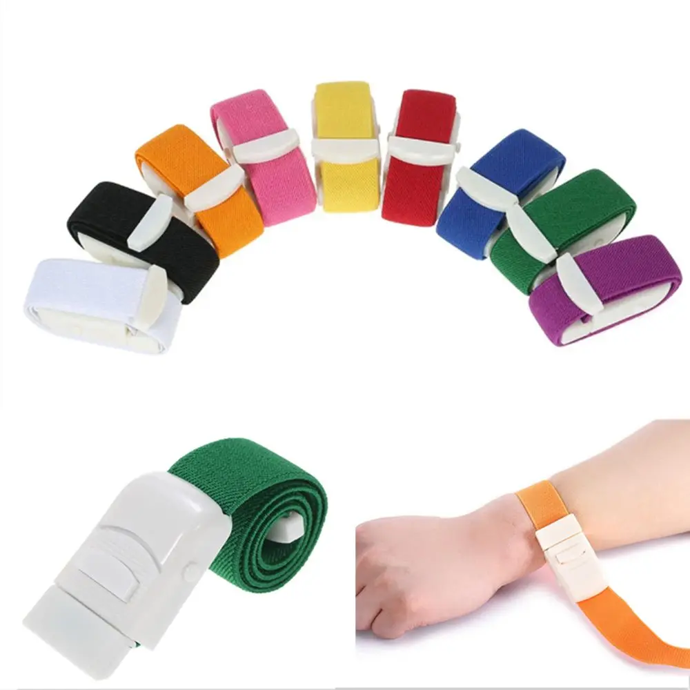 Latex wire Cotton Nurse Sport Quick Release Tourniquet Buckle Bandage first aid kit wound bandage tourniquet kit tactical tourniquet tourniquet holder