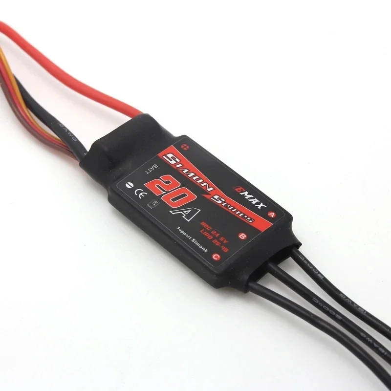 thumbnail image 2 of EMAX Simon Series BLHeli ESC - 12A/20A/30A For 2-3S Racing Drones (130-210mm) 2 of 13