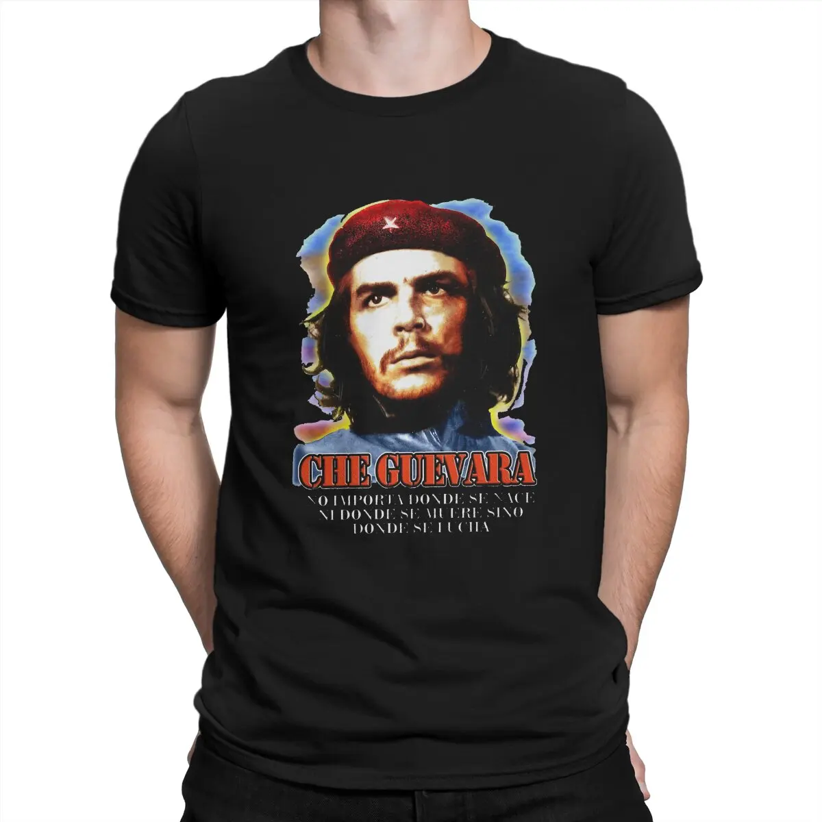 

Футболка Che Guevara Мужская базовая, цветная тенниска из полиэстера, модная майка на лето