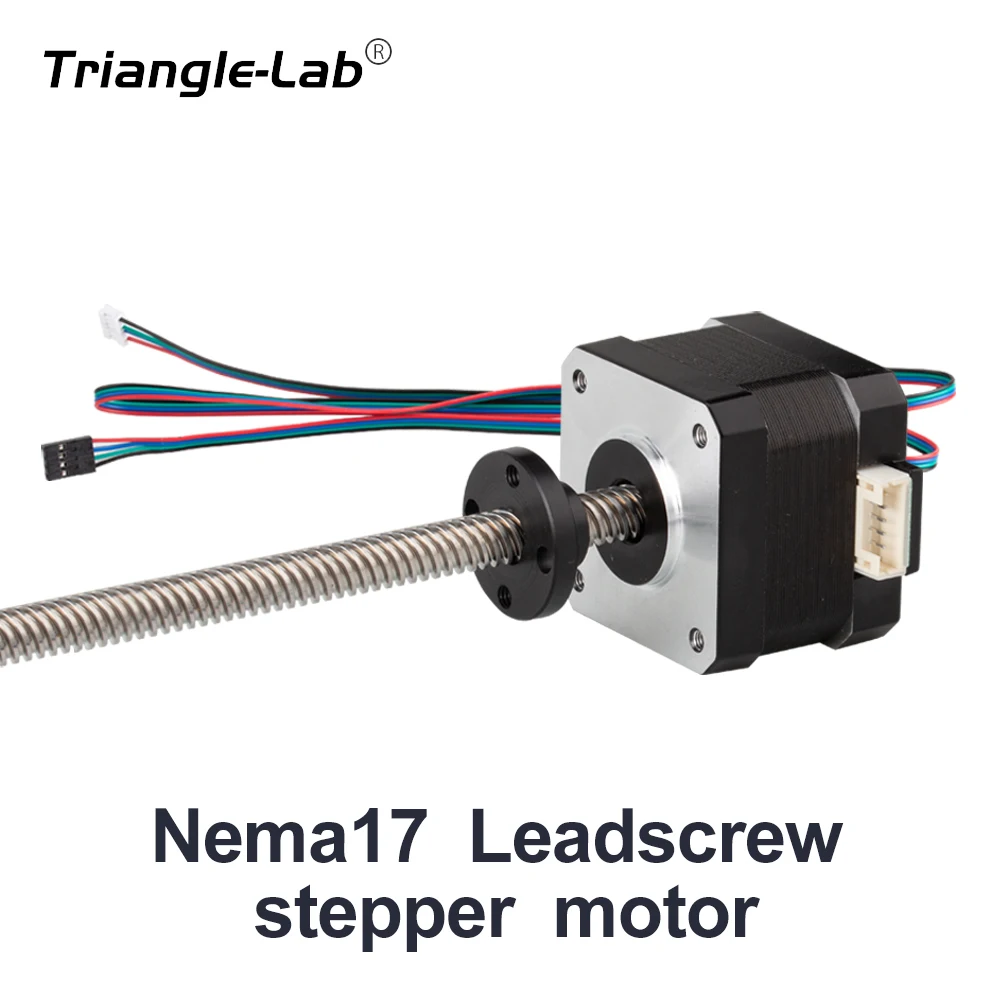 C trianglelab 1PC Nema17 Leadscrew stepper motor T8X8 L=320MM 1.2A for 3D printing prusa i3