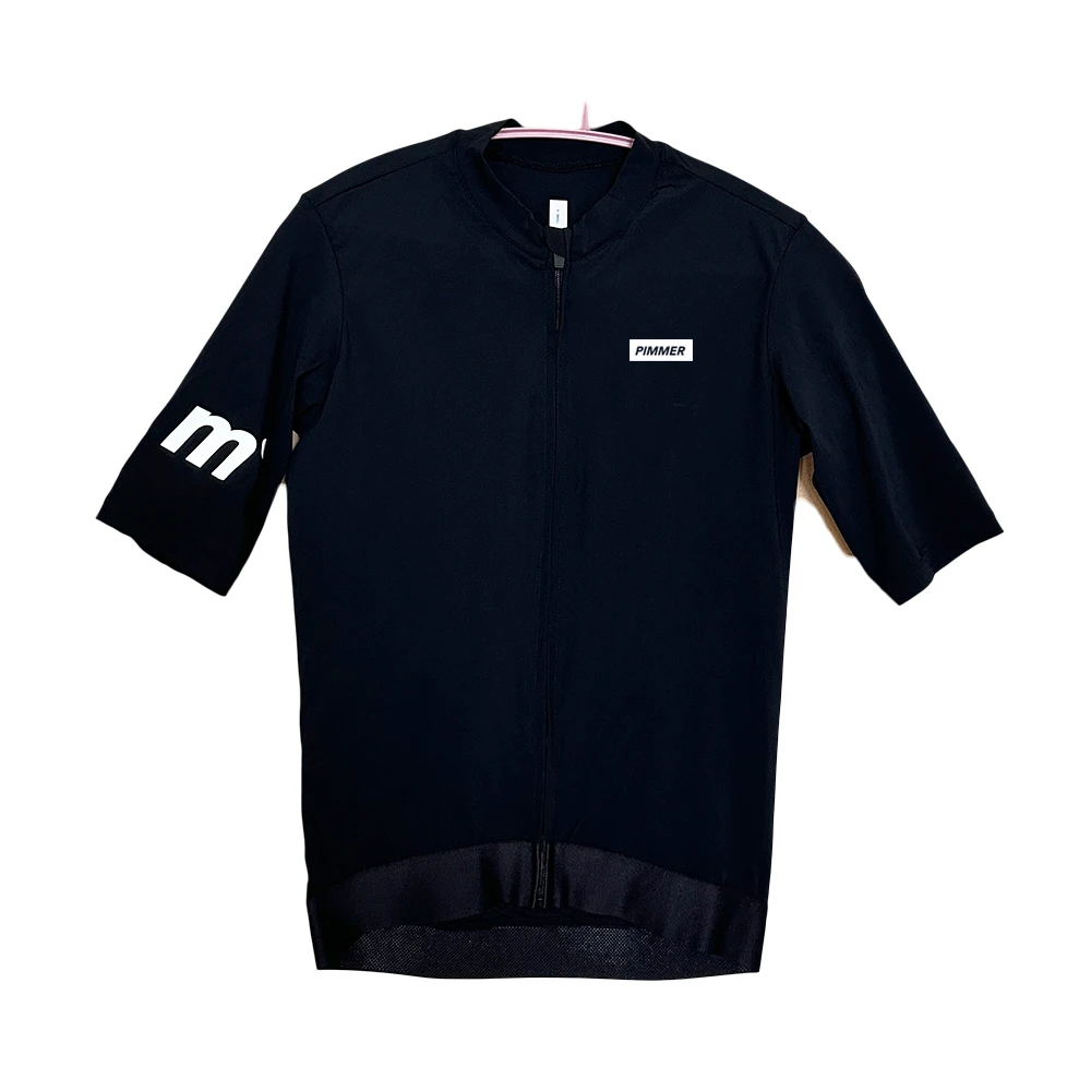 PIMMER Cool Cycling Jersey Men Women Breathable Man Cycling Maillot Quick Dry Cycling Jersey Slim Fit Pro 2