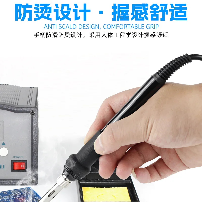 936 Soldering Station 907 Thermostatic Soldering Iron Handle 5 Pins 6 Holes 7 Holes Electric Soldering Iron Replacement Handle 4