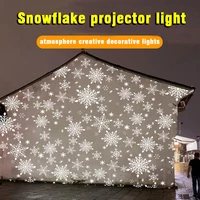 Snow projection light logo store company interior wall falling flow map atmosphere creative decorative lights 1