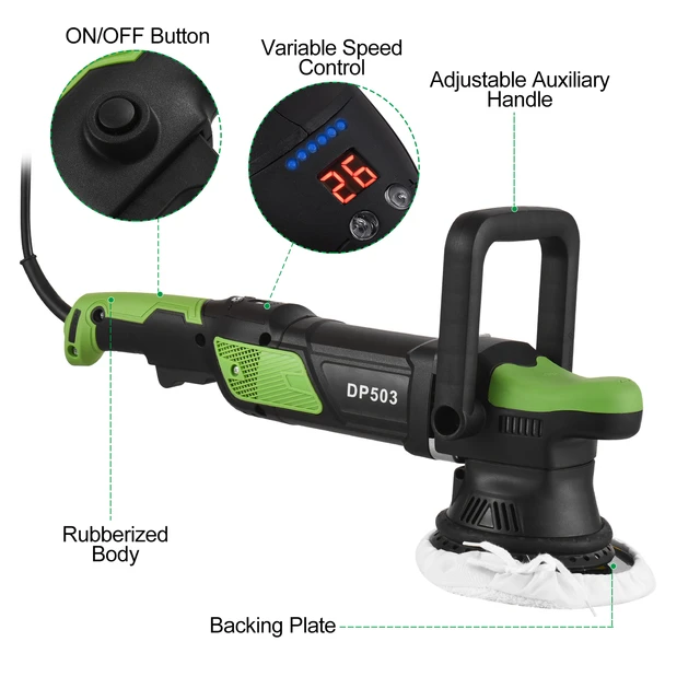 Variable Speed Polisher, 6-Inch