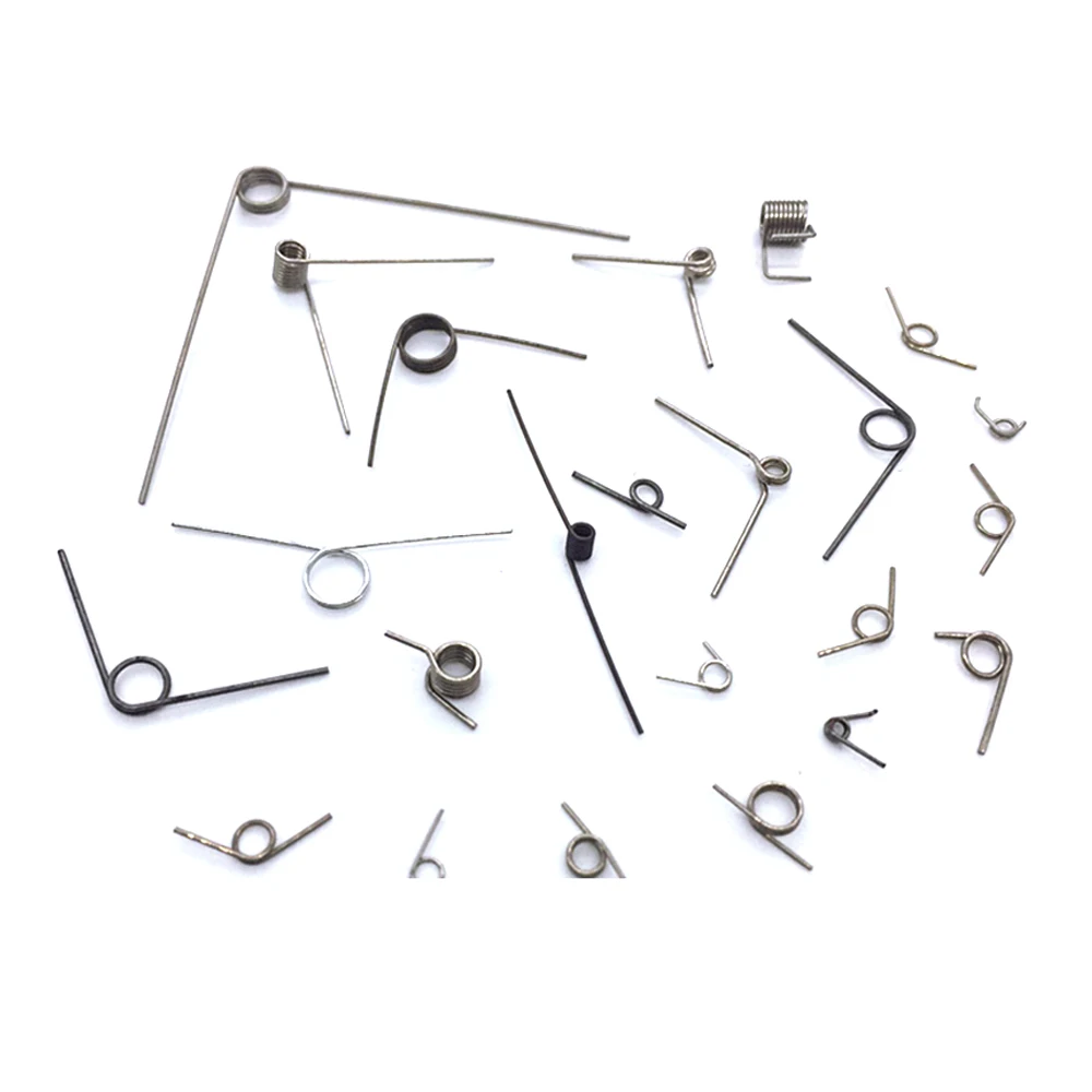 20Pcs Jewelry Small Torsion Spring Wire Diameter 0.3 0.35 0.4mm ...
