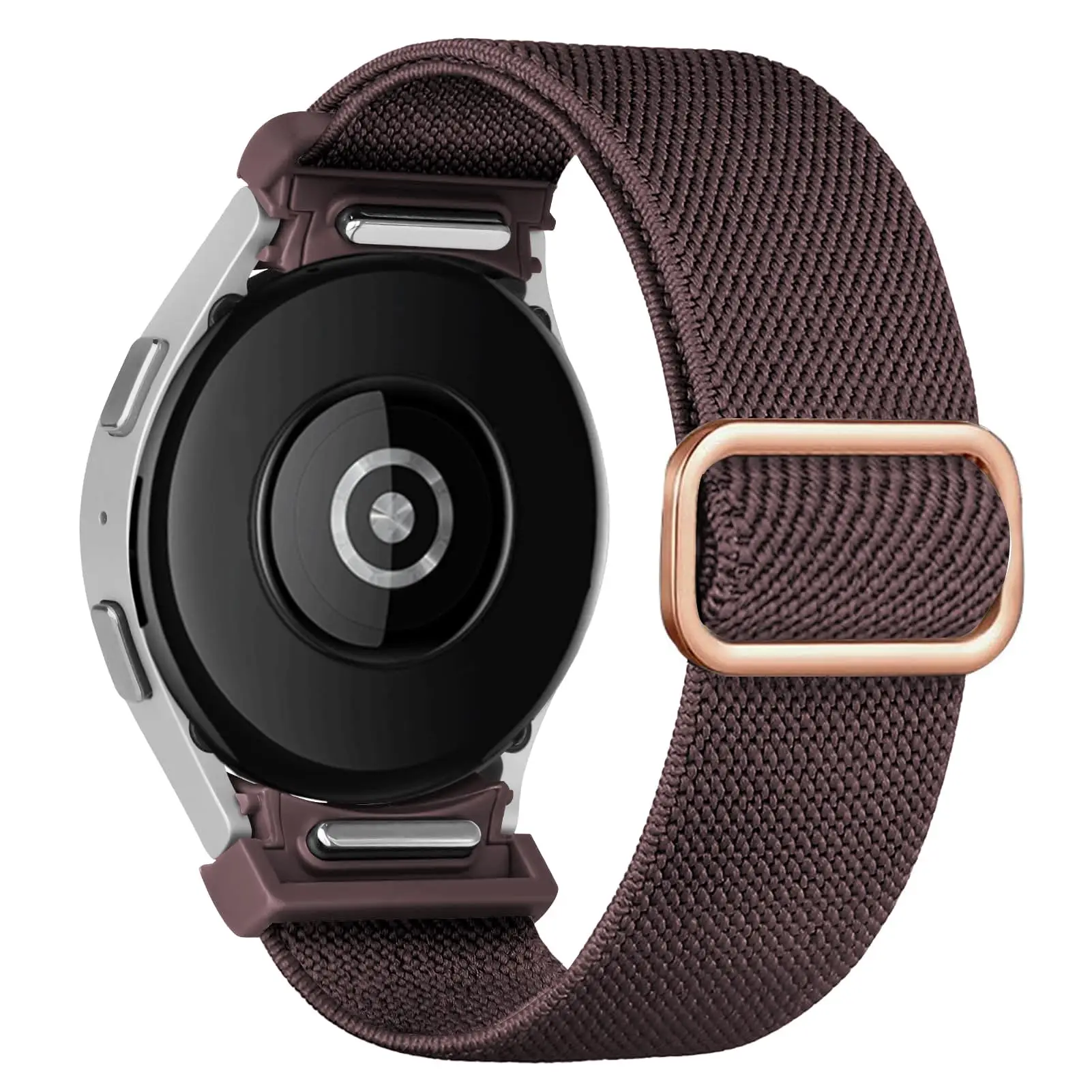 Elastic Nylon Loop Bracelet - Smartwatch Band, No Gaps, Multiple Sizes