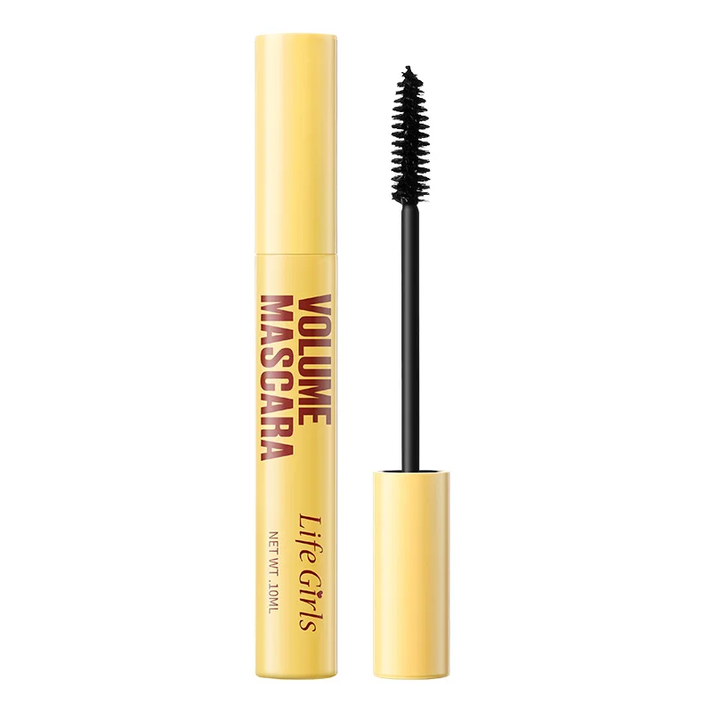 Life Girls Slim Volume Mascara Waterproof Long-lasting Mascara Curls Up With One Brush Eyes Makeup_voghion.com