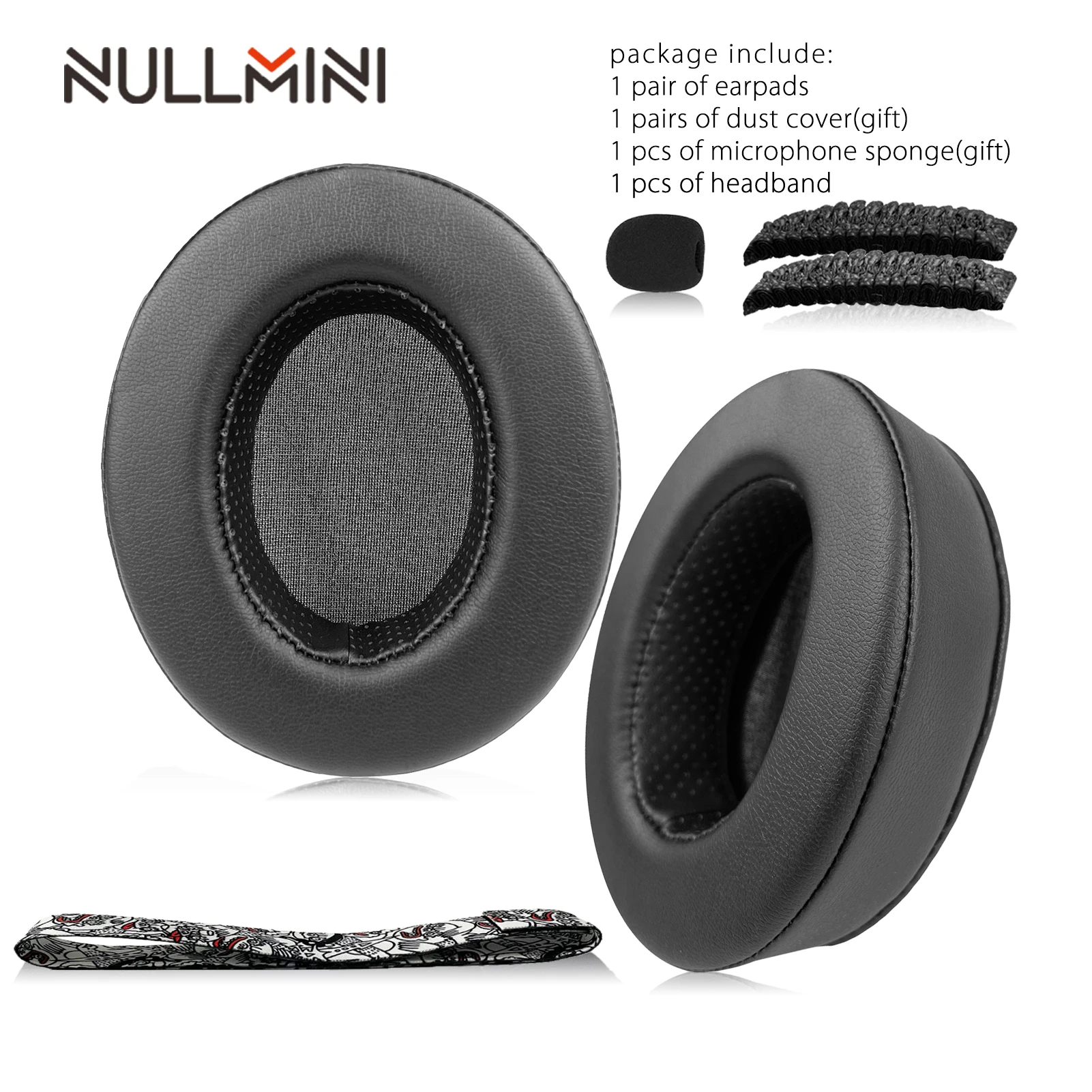 Luxurious Cooling Gel Earpads for Headphones - Premium Comfort Ear Cushions & Headband