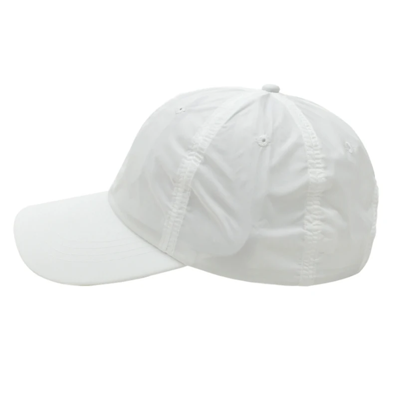 New Summer Unisex Quick Dry Snapback Cap Women Solid Color Korean Version Adjustable Baseball Caps Outdoors Thin Hip Hop Dad Hat 4